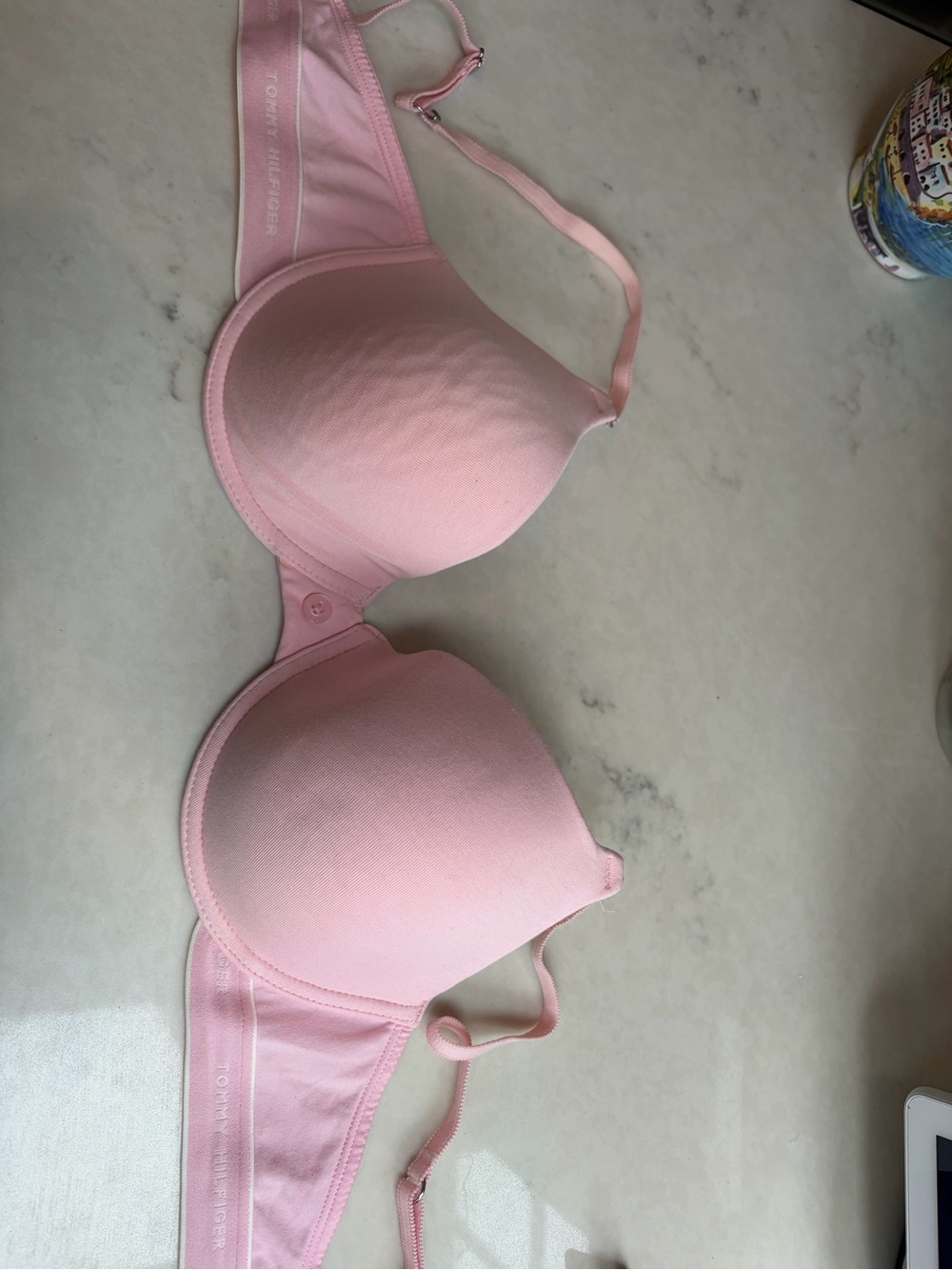 Tommy Hilfiger Light Pink Seamless T-Shirt Bra
